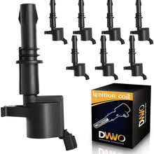 Ignition Coil Pack Compatible with 2005-2008 Ford F150 F250 F350 F450 F550 Super Duty Expedition Explorer Mustang - Lincoln Navigator Mark LT - Mercury Mountaineer 4.6L 5.4L 6.8L V8 - Set of 8