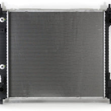 Radiator - Cooling Direct For/Fit 13241 10-16 Cadillac SRX 3.0/3.6L V6 Plastic Tank Aluminum Core 1-Row WITH Transmission Oil Cooler