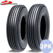 2 PACK Of DOUBLE HAPPINESS DR909 LP 295/75R/22.5 Professional Truck Tires