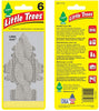 LITTLE TREES Car Air Freshener | Hanging Tree Provides Long Lasting Scent for Auto or Home | Cable Knit, 6-packs (4 count)