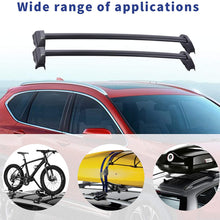 ACUMSTE Aluminum Car Top Luggage Roof Rack Cross Bar, Compatible for 02-06 Honda CRV Carrier Adjustable Frame