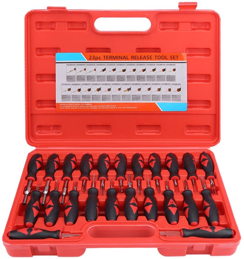 23-Pc Universal Automotive Terminal Release Removal Remover Tool Kit