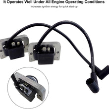 TIKSCIENCE 2Pcs Ignition Coil Module,Fit for Kohler CH25 and CV22-CV25,Replace 24 584 03, 24 584 11, 24 584 11-S, 24 584 15, 24 584 15-S, 24 584 36-S, 24 586 36