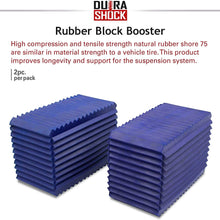 DuraSHOCK U.S. Coil Spring Block Boosters Series Pack, Automotive Performance Enhancement for Car Coil Spring Shock Absorption, Protection of Auto Suspension System (1.25" x 1" x 1")
