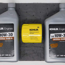 Kohler Genuine 52 050 02-S Oil Change Kit w/Oil pad and 10W-30 Oil