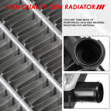 2962 OE Style Aluminum Core Cooling Radiator Replacement for Sorento AT MT 07-09