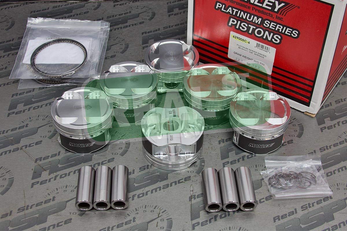 Manley Forged Pistons Supra 2JZ 2JZGTE 86.5mm .020