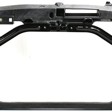 Radiator Support Assembly Compatible with 2010-2012 Ford Fusion Black 3.5L Eng.