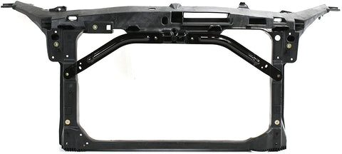 Radiator Support Assembly Compatible with 2010-2012 Ford Fusion Black 3.5L Eng.