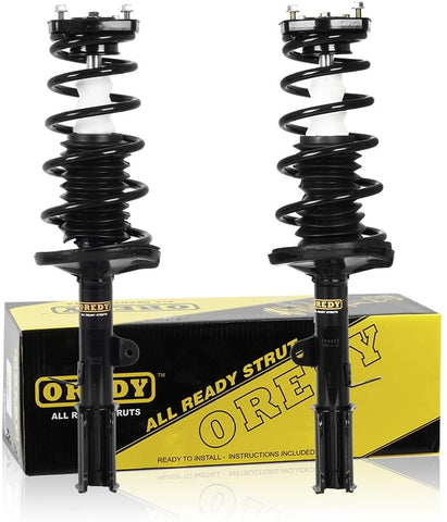OREDY Shocks Struts 2PCS Rear Struts Complete Struts Assembly Shocks and Struts Coil Spring 171953 SR4066 15052 Compatible with Corolla 93-02 Excludes Wagon Models/Chevy Prizm 98-02/Geo Prizm 93-97