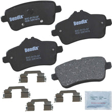 Bendix CFC1630 Premium Copper Free Ceramic Brake Pad (with Installation Hardware Rear)