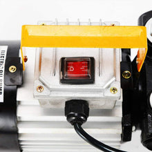 Electric Fuel Transfer Pump Self-Priming Pump & Bypass Valve Oil Fuel Transfer Extractor Fuel Diesel Kerosene 110V 550W Induction Motor High Flow 60L/min 16 GPM for Commercial Use