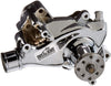 Tuff Stuff 1511NA Chrome Aluminum Long Water Pump for Small Block Chevy