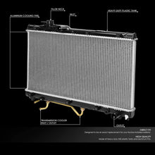 DNA Motoring OEM-RA-1575 1575 OE Style Aluminum Cooling Radiator Replacement