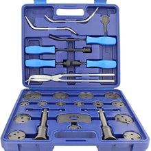 ABN Brake Tool Sets w/ 18 Pc Disc Brake Caliper Tool Kit & 8 Pc Drum Brake Tool Kit – Removal and Installation Tools