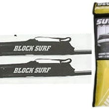 Block Surf SUV or Car Flat Bar Aero Rack Pad and Strap Set Surfboard or SUV