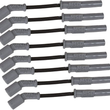 MSD 32813 Black 8.5mm Super Conductor Spark Plug Wire Set