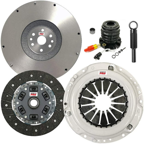 ClutchMaxPRO Stage 2 Clutch Kit with Flywheel with Slave Cylinder Compatible with 95-08 Ford Ranger 3.0L, 95-08 Mazda B3000