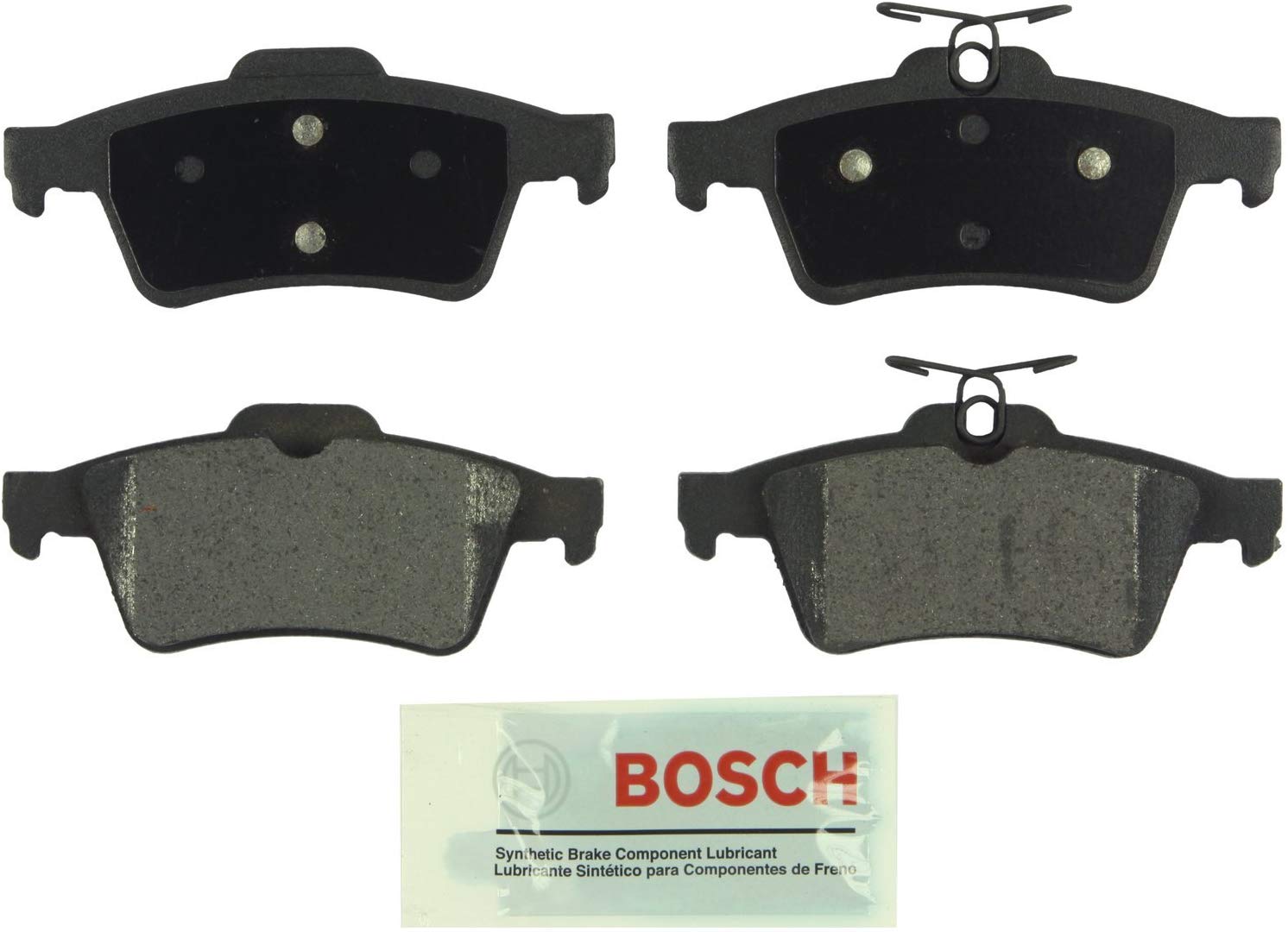 Bosch BE1095 Blue Disc Brake Pad Set For: Cadillac; Chevrolet; Ford Focus, Escape; Jaguar; Mazda; Pontiac; Saab; Saturn; Volvo, Rear