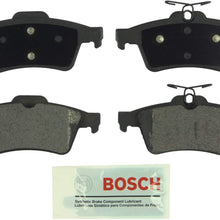 Bosch BE1095 Blue Disc Brake Pad Set For: Cadillac; Chevrolet; Ford Focus, Escape; Jaguar; Mazda; Pontiac; Saab; Saturn; Volvo, Rear