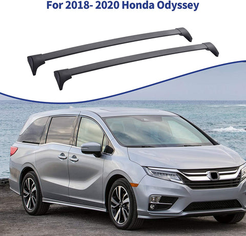 ACUMSTE Aluminum Car Top Luggage Roof Rack Cross Bar, Compatible for 2018-2020 Honda Odyssey Carrier Adjustable Frame