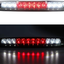 Rear Roof Center LED Third 3rd Brake Cargo Light Replacement for 2007-2013 Chevy Silverado|GMC Sierra 1500, 2007-2014 Chevy Silverado|GMC Sierra 2500 HD 3500 HD (Chrome Housing/Smoke Lens)