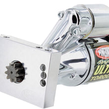 Powermaster 19439 Chrome Alternator (Ultra Chevy 139T 10 Pitch Flywheel (Same OD as 168T))