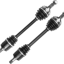 DTA DT1801580141 Front Driver and Passenger Side Premium CV Axles Compatible with 1998-2002 Honda Accord 2.3L With Manual Transmission Only