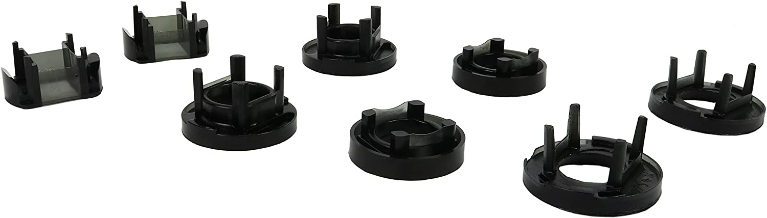 Nolathane REV094.0016 Black Subframe Mount Bushing (Front and Rear Mount Rear)