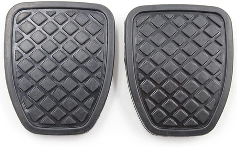 KOAUTO 2Pcs Brake & Clutch Pedal Pad Rubber Cover for Subaru Forester MT 36015GA111