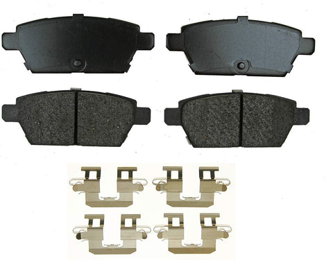 AMS Automotive 501-1161 Ceramic Brake Pad, 4 Pack