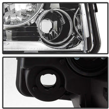 Spyder Auto 9042393 OEM Style Headlights 4 pc. Halogen Model Only Not Compatible With Xenon/HID Model w/Corner Chrome OEM Style Headlights