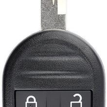 KeylessOption Keyless Entry Remote Control Uncut Blank Car Ignition Key Fob Replacement for CWTWB1U793