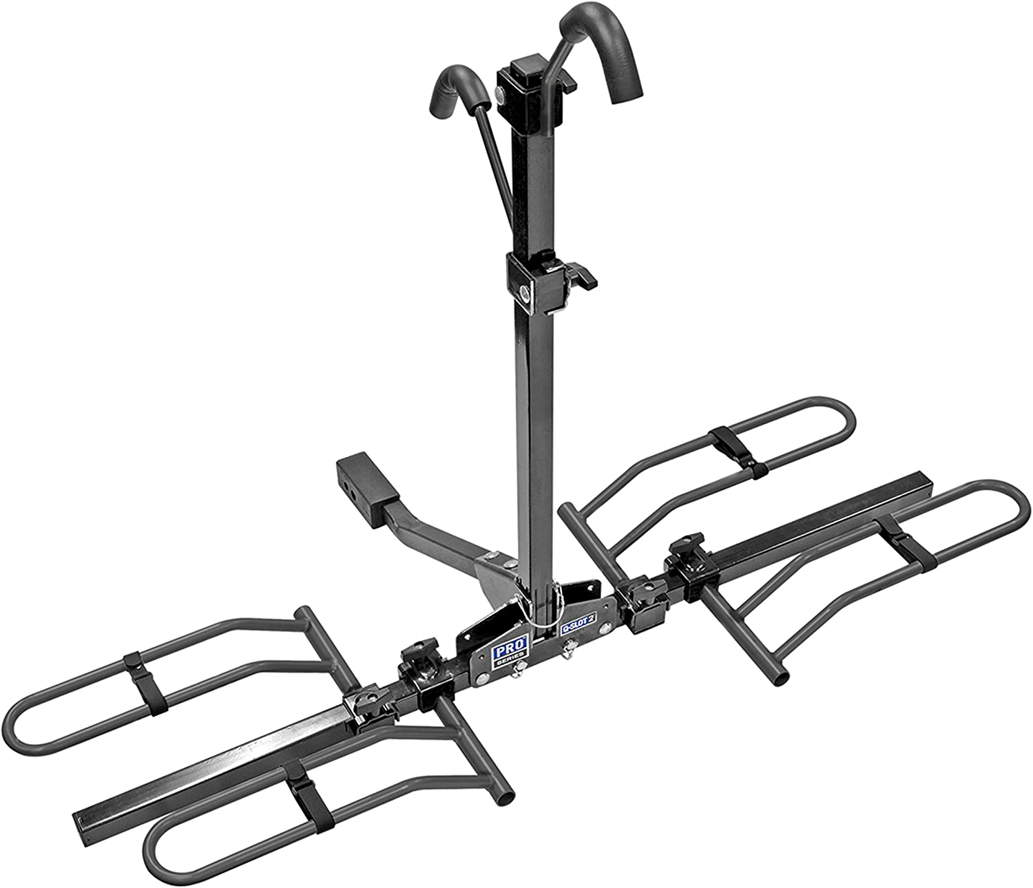 Pro-Series 63134 Q-Slot 2 Black 2-Bike Hitch Mounted Bike Carrier