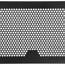 Qii lu Motorcycle Radiator Guard Cover, Motorcycle Radiators Side Guard Grill Grille Cover Protectors Refit Protective Net Radiator Grille Guard Cover for Yamaha MT-07 FZ-07 2014-2018