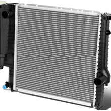 1295 Factory Style Aluminum Cooling Radiator Replacement for 91-99 318I/318TI/318IS/Z3 1.8L/1.9L AT/MT