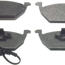 Wagner ThermoQuiet MX768A Semi-Metallic Disc Pad Set, Front