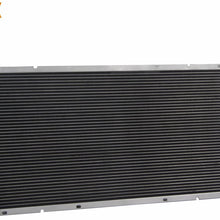 Primecooling 55MM 3 Row Core Aluminum Radiator for Chevrolet GMC C/K Series 1500 2500 3500 Pickup Trucks Yukon 1988-2000