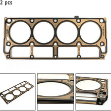 Head Gasket LS Engines 2 PCS 12589226 Replacement For Chevrolet Silverado 1500 4.8L 2005-2007 Cadillac CTS-V V8 5.7L 2004-2005 GMC Sierra 1500 V8 5.3L 2008-2013 12498544