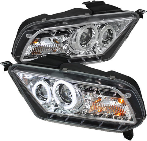 Spyder Auto 444-FM2010-CCFL-DRL-C Projector Headlight