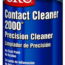 CRC Contact Cleaner 2000 Liquid Precision Cleaner, 13 oz Aerosol Can, Clear