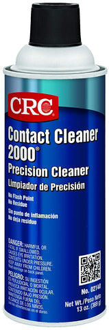 CRC Contact Cleaner 2000 Liquid Precision Cleaner, 13 oz Aerosol Can, Clear