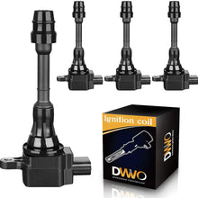 DWVO Ignition Coil Pack Compatible with 02-06 Nissan Altima - 02-13 Nissan X-Trail - 02-08 Nissan Sentra 2.5L L4 - Set of 4