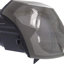 Headlight Assembly Compatible with 2003-2007 Cadillac CTS Halogen Passenger Side