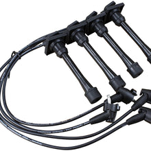 AIP Electronics Premium Ignition Spark Plug Wire Set Compatible Replacement For 1993-1997 Toyota Celica Corolla Geo Prizm 1.8L Oem Fit PWJ111