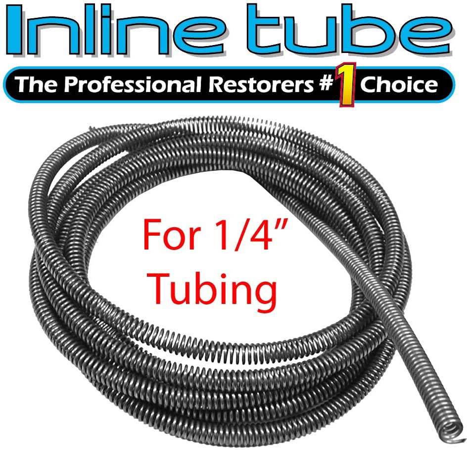 1/4 Brake Line Tube Spring Wrap Armor Guard Cover Tubing Protectant Stainless 8' (L-3-4)