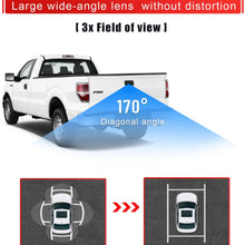 FEXON Rear View Camera Backup Camera Replacement for Ford F150 2005-2014 F250 F350 F450 F550 2008-2016 Tailgate Handle Camera Reverse Parking Camera Truck
