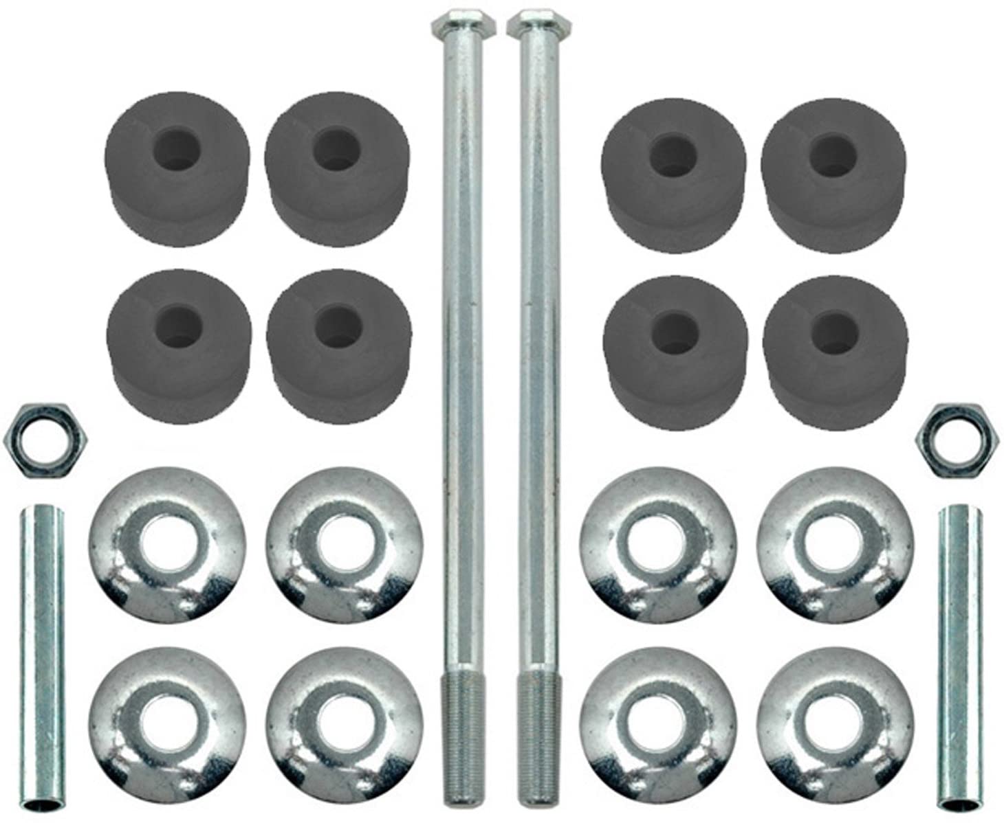 ACDelco 46G0002A Advantage Front Suspension Stabilizer Bar Link Kit with Hardware