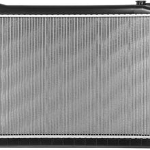 DNA Motoring OEM-RA-1512 1512 Factory Style Aluminum Cooling Radiator Replacement