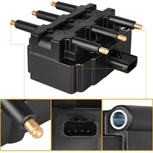 AUTOSAVER88 Ignition Coil Pack of 1 Compatible with 01-07 Dodge Caravan, 01-10 Grand Caravan, 01-10 Chrysler Town & Country, 01-03 Voyager, 05-08 Pacifica, 07-11 Wrangler V6 3.8L 3.3L